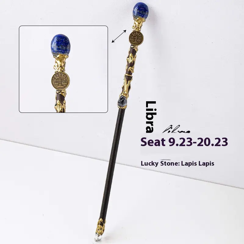 Zodiac Crystal Magic Wand