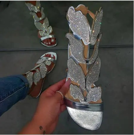 Enchanting Rhinestone Sandals