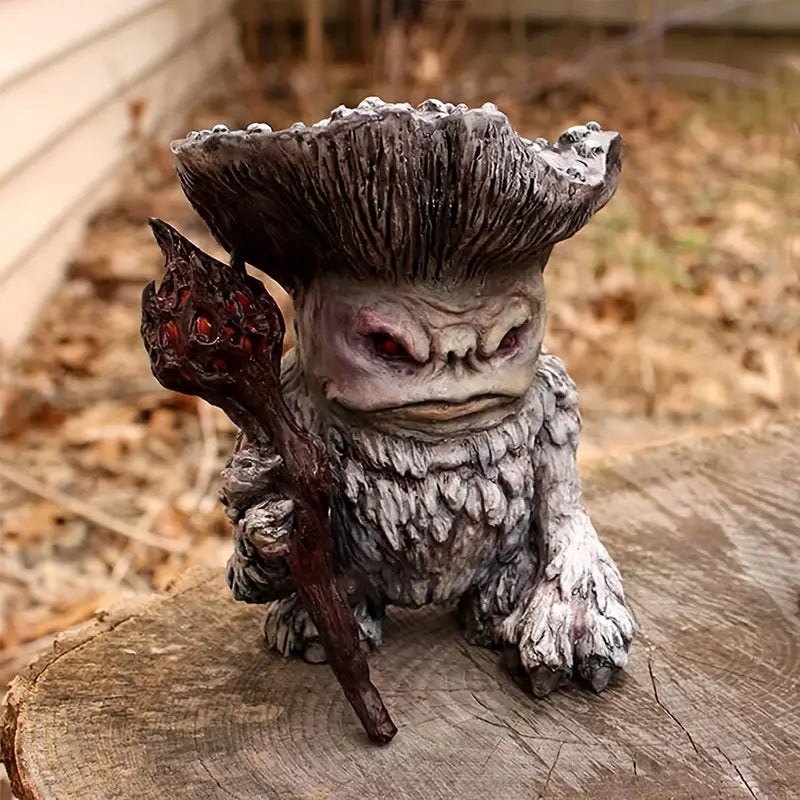 Fairy Mushroom | Shaman Troll Statue