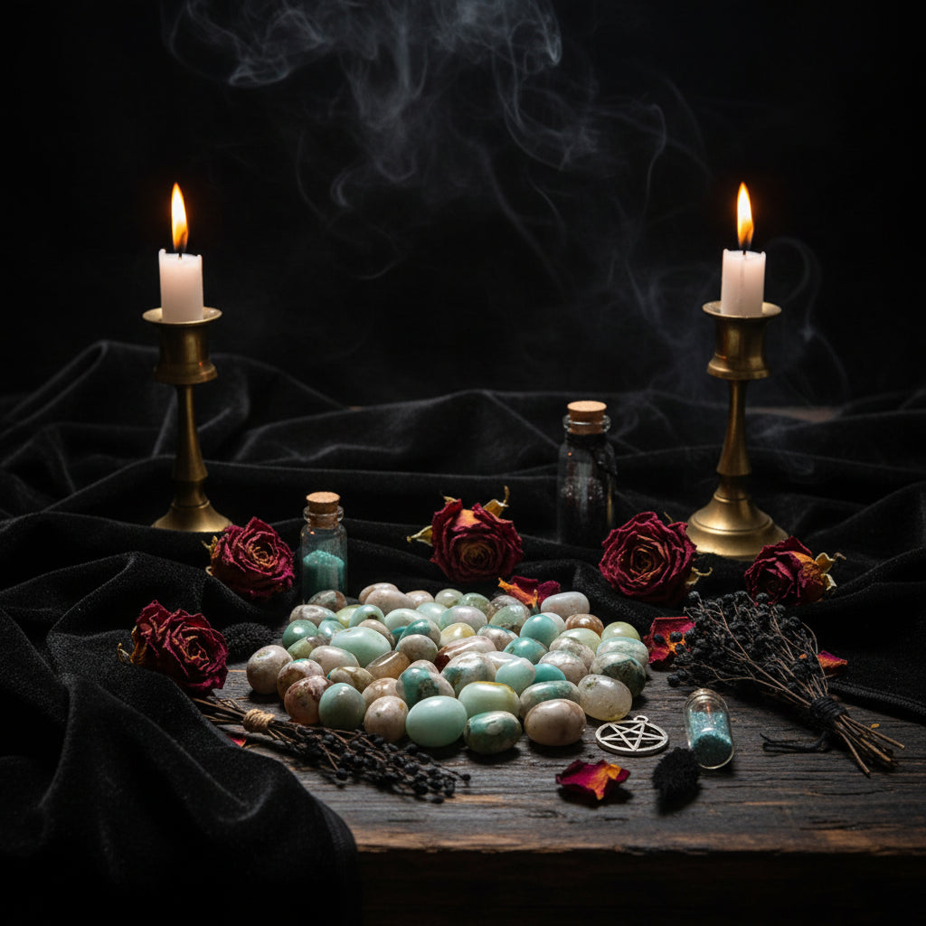 Polished Crystal Stones for Decoration and Aromatherapy Sorceress Sanctuary