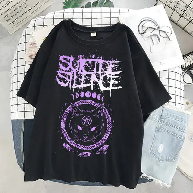 Cursed Cat Oversized T-shirt