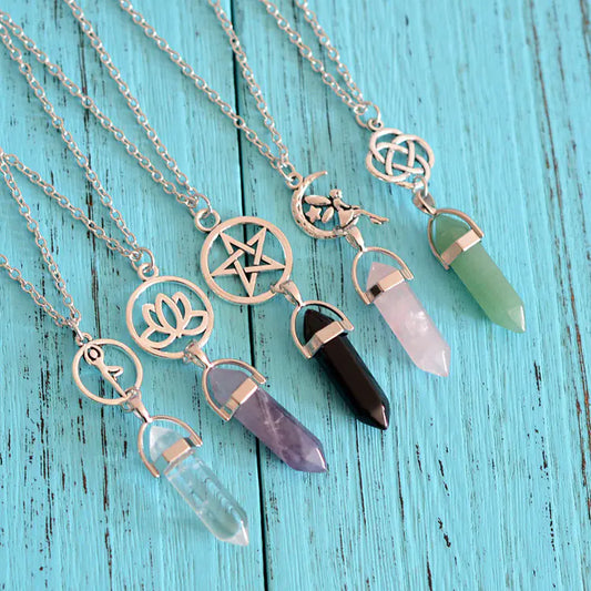 Crystal Amulet Necklace