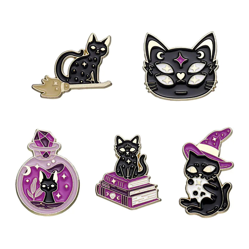 Mystic Cat Brooch