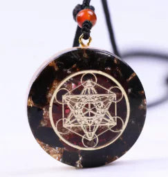 Dark Chakra | Crystal Pendant