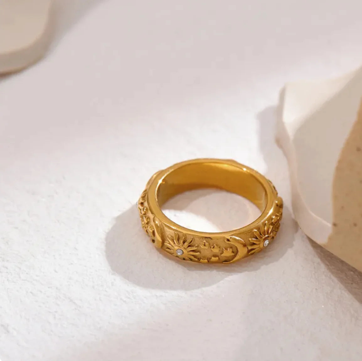 Star, Moon, and Sun Ring Sorceress Sanctuary