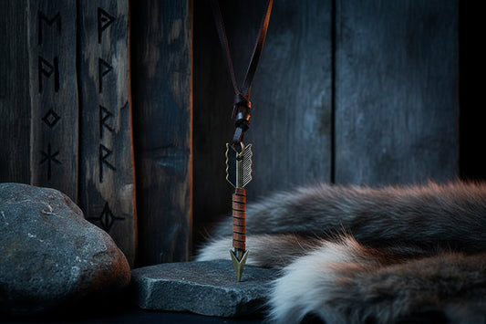 Norse Arrow Necklace