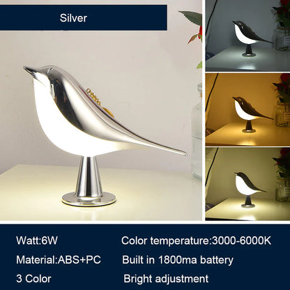 Magical Magpie Lamp