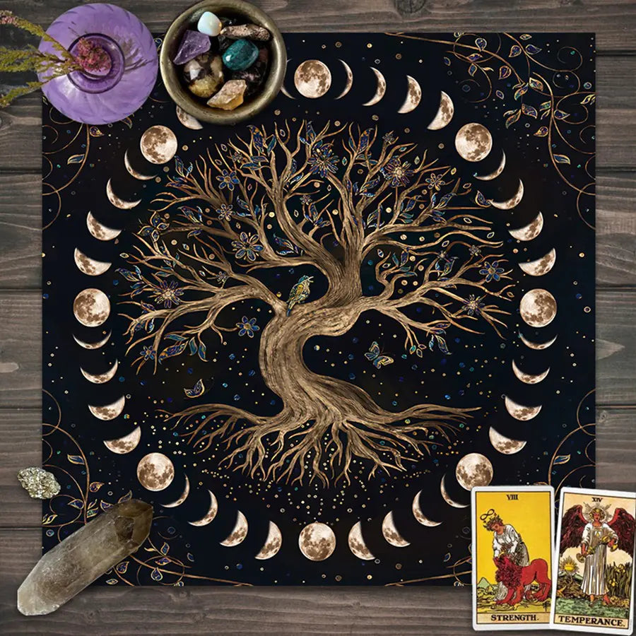 Tarot Card Tablecloth | Tree Of Life