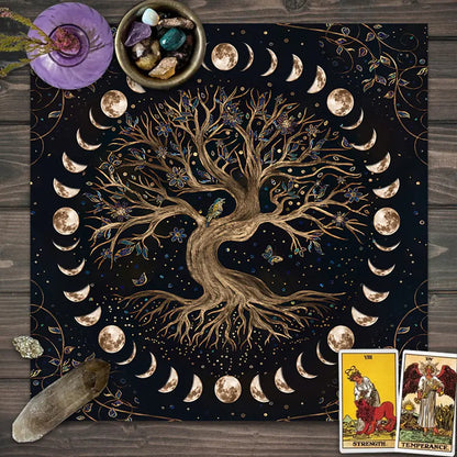 Tarot Card Tablecloth | Tree Of Life