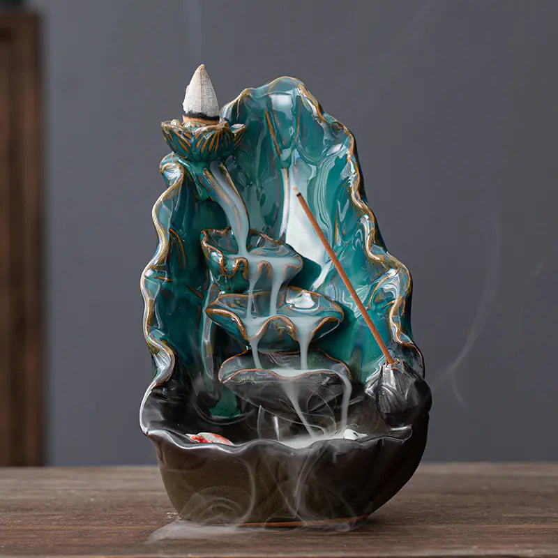 Lotus Leaf Incense Burner