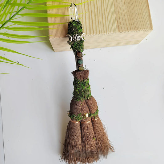 Crystal Witches Broom | Besom