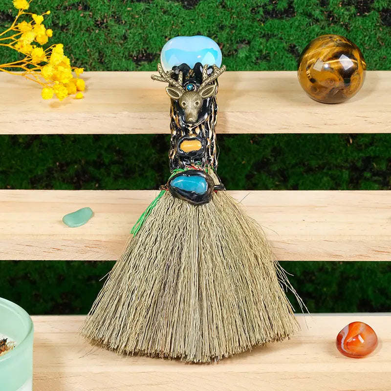 Crystal Love Enchanted Broom