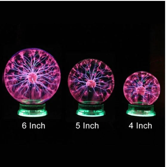 Plasma Lightning Ball - Electronic Magic Sphere
