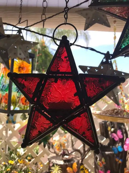 Hanging Star Lamp | Candle Holder Sorceress Sanctuary