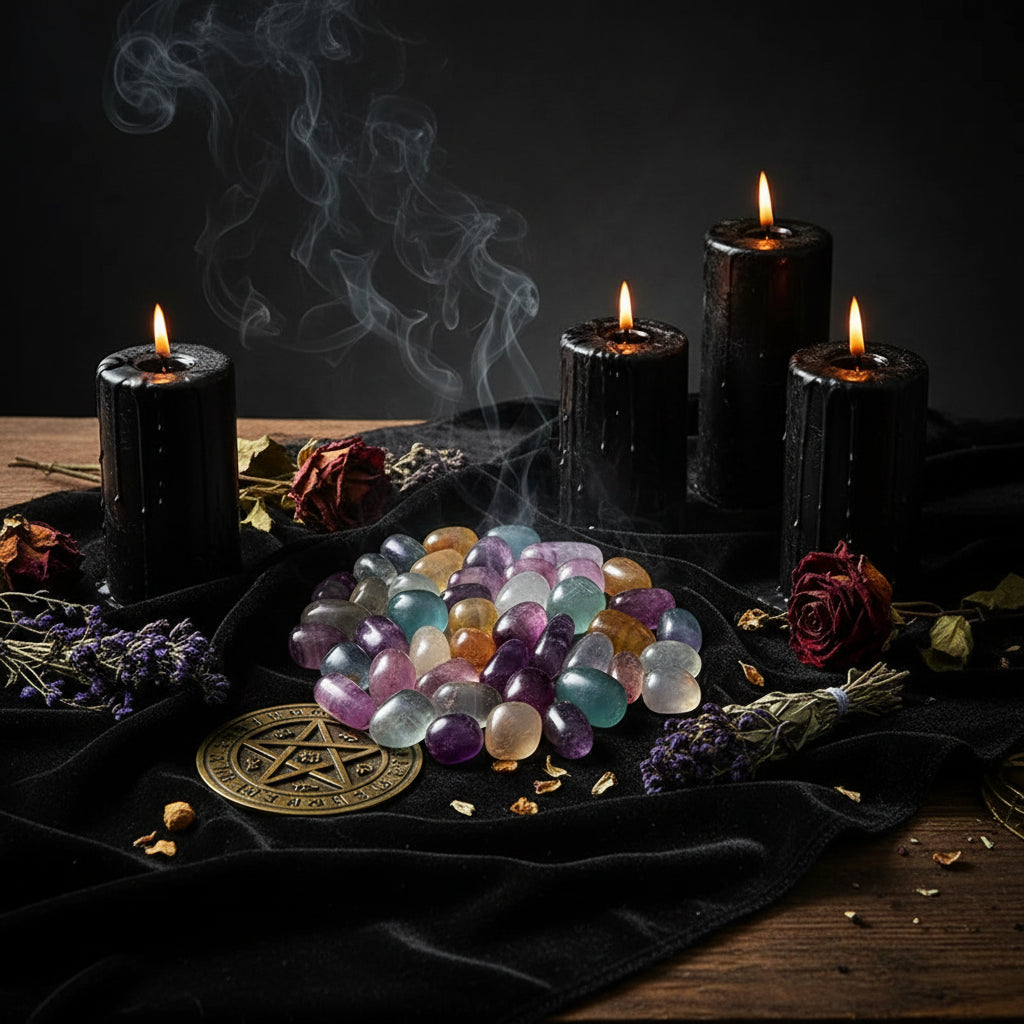 Polished Crystal Stones for Decoration and Aromatherapy Sorceress Sanctuary