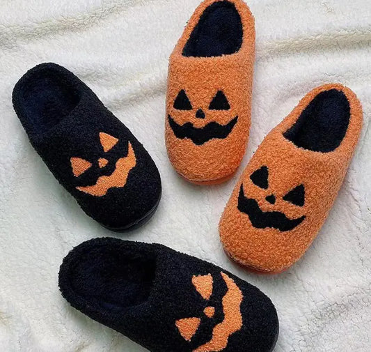 Spooky Halloween Slippers