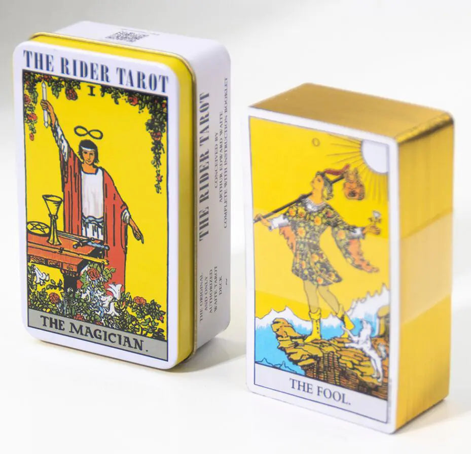 Exclusive Tarot Cards in Gold Box