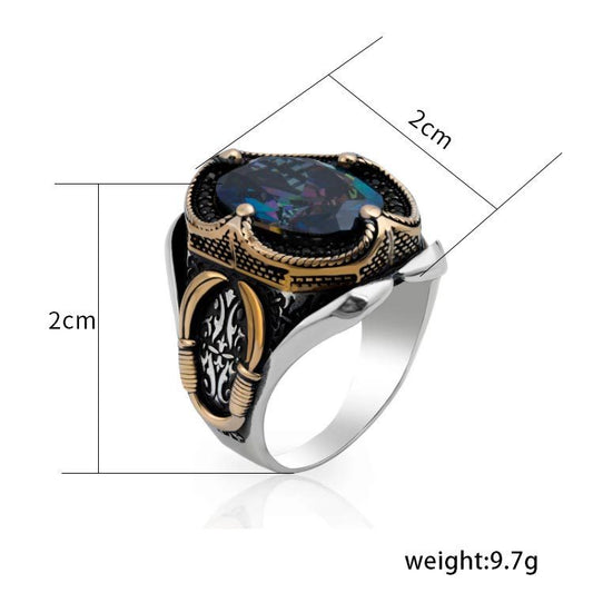 Retro Carved Ring