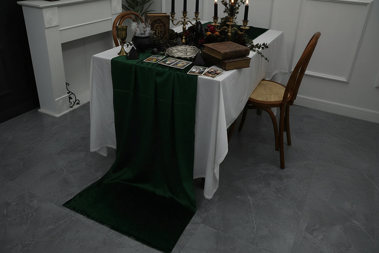 Velvet Witch Altar Cloth
