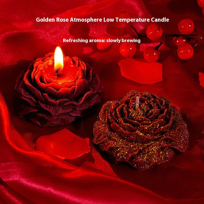 Gilding Peony Rose Handmade Aromatherapy Candle