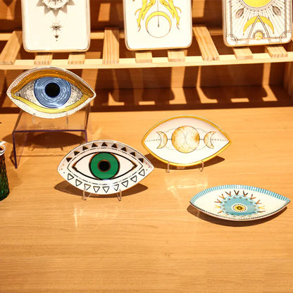 Ceramic Evil Eye Trays