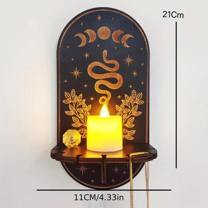 Enchanted Wall Candle Holders