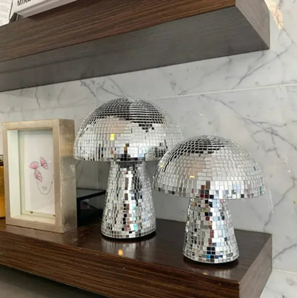 Enchanted Glass Mushroom | Disco Ball
