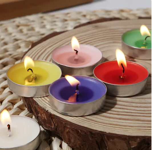 Aura Tealight Candle Set