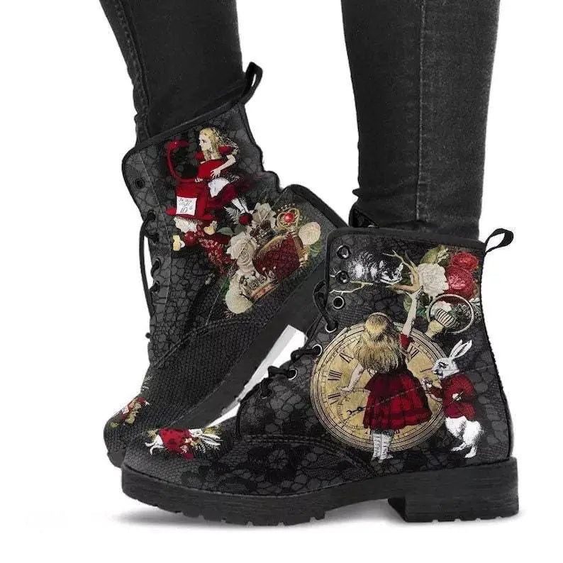 Witchy Combat Boots