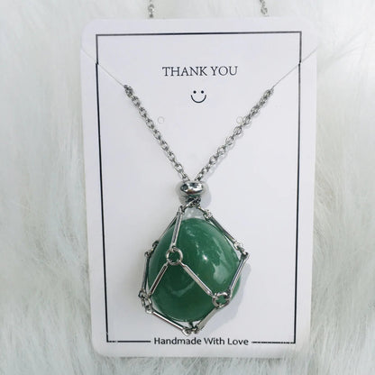 Crystal Pendant Necklace Sorceress Sanctuary