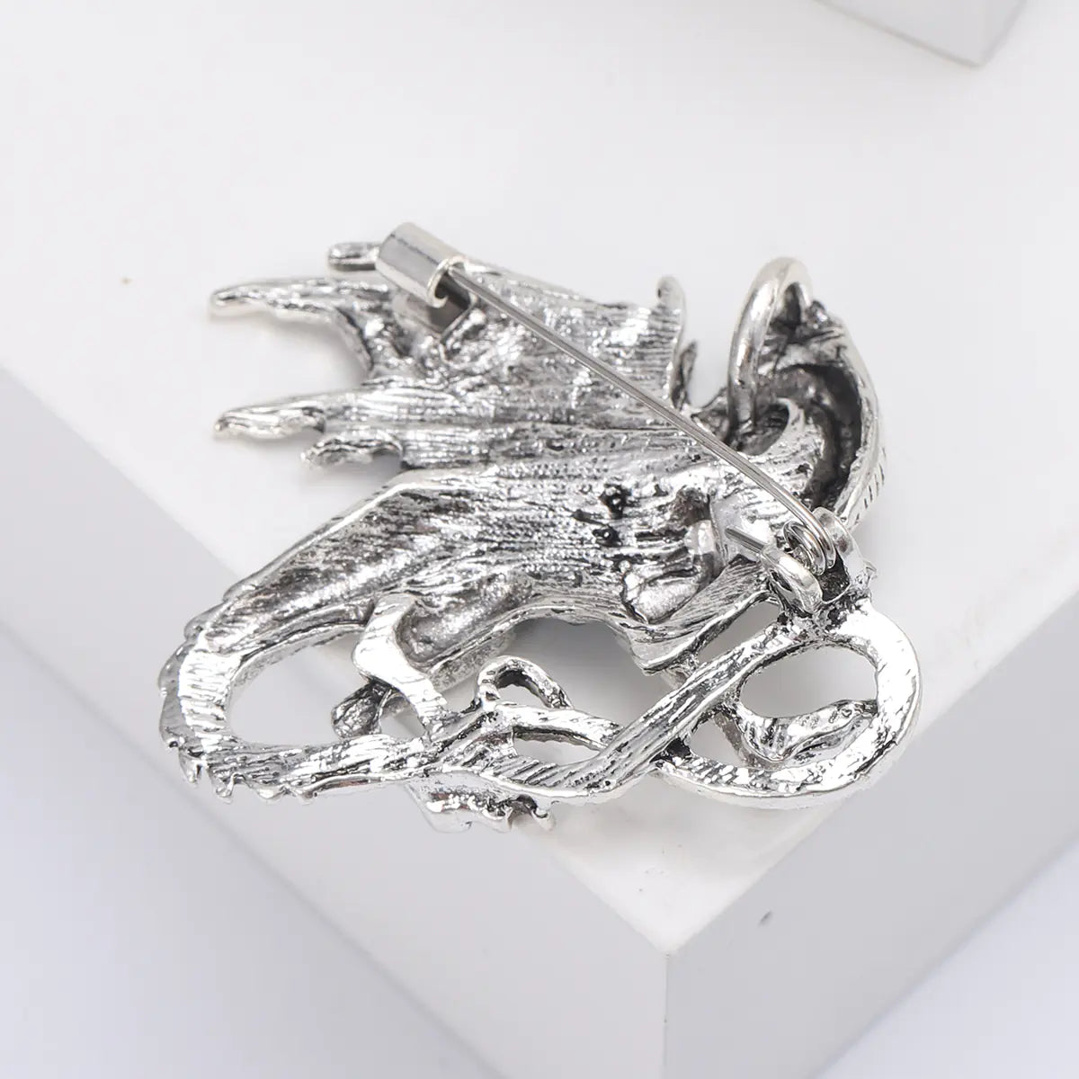 Dragon Rhinestone Brooch