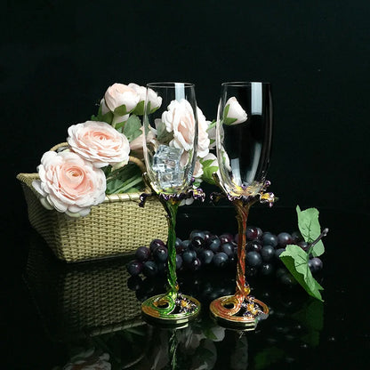 Handcrafted Crystal Glasses