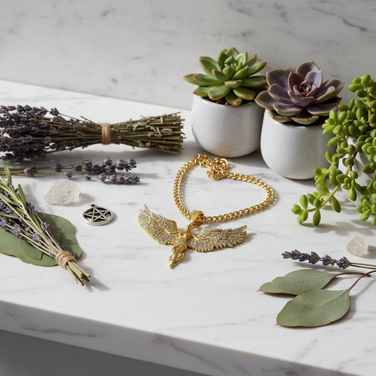 Angel Crystal Necklace
