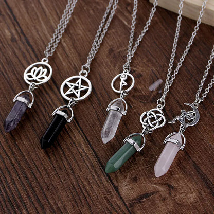 Crystal Amulet Necklace