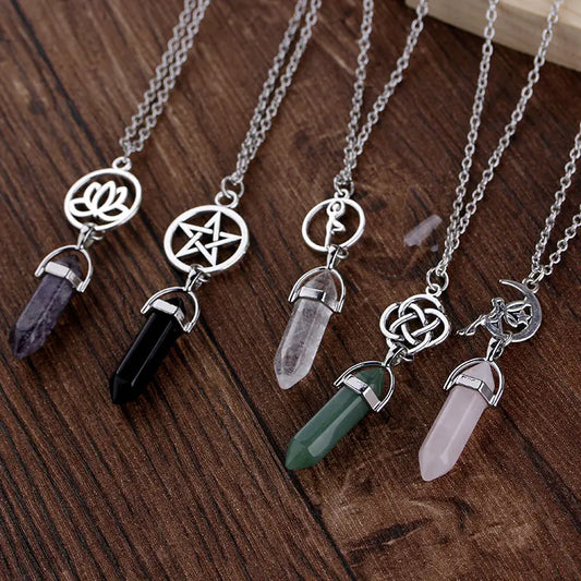 Crystal Amulet Necklace