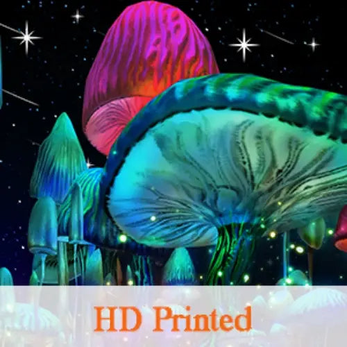 Mushroom Wall Tapestry Sorceress Sanctuary