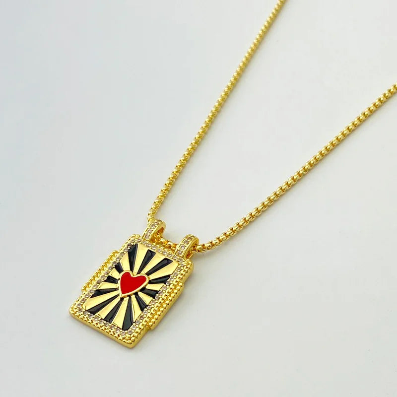 Gilded Tarot Pendant