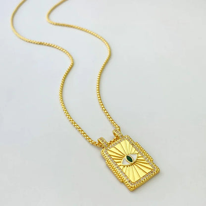 Gilded Tarot Pendant