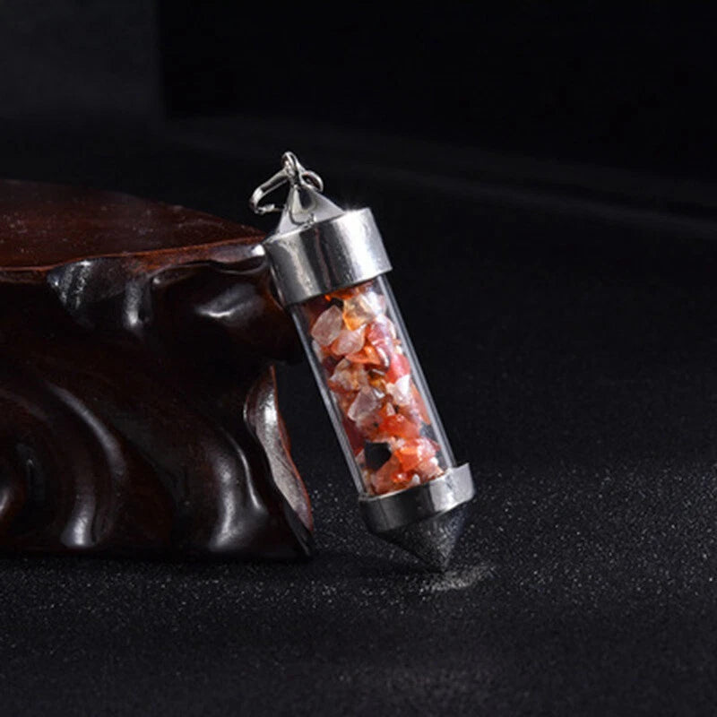Chakra Wishing Bottle Pendulum Sorceress Sanctuary