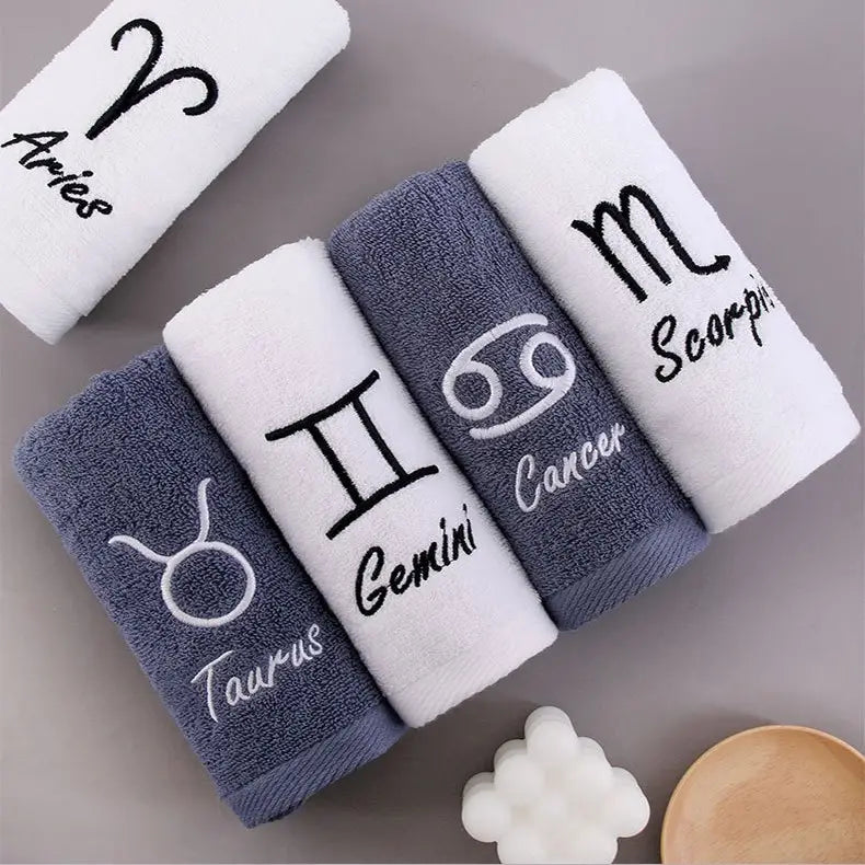 Zodiac Constellation Towels