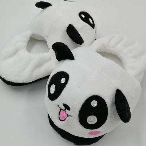 Panda Plush Slippers