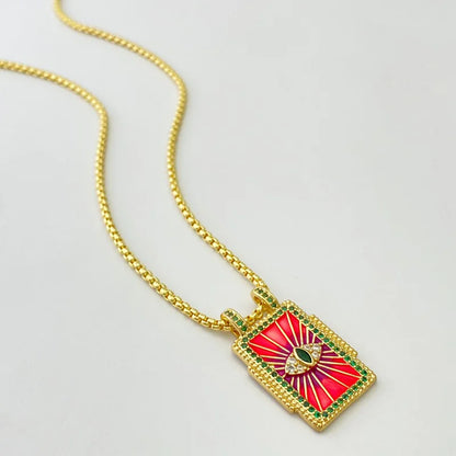 Gilded Tarot Pendant