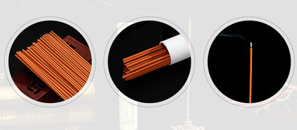 Three circular insets showing different stages of a cable or wire assembly.