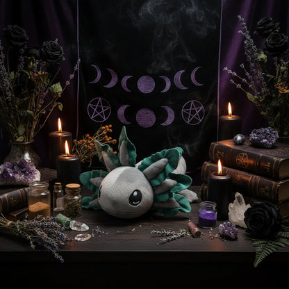 Axolotl Plush Dinosaur Toy - Cute Festival Gift Sorceress Sanctuary