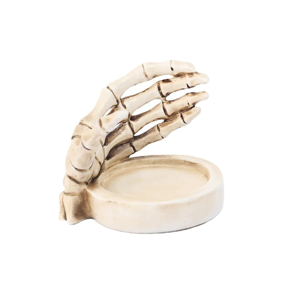 Skeleton Hand Candle Holder
