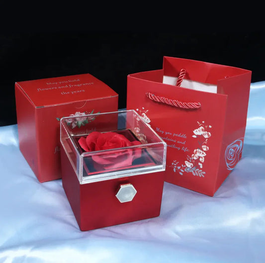 Rotating Rose Soap | Flower Gift Box Sorceress Sanctuary