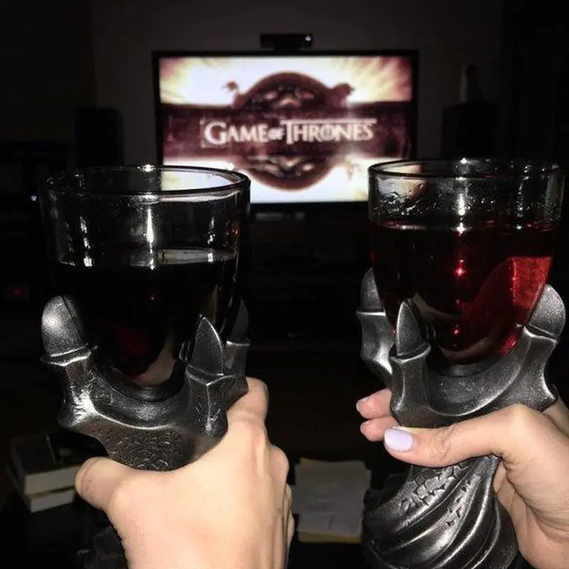 Dragon Claw Glass Goblet