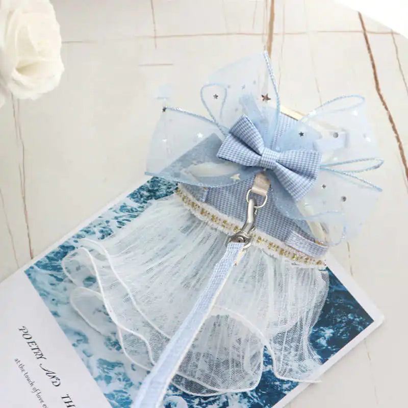 Fairy Princess Dress | Pet With Yarn Leash Sorceress Sanctuary