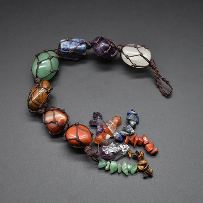 7 Chakra Car Pendant