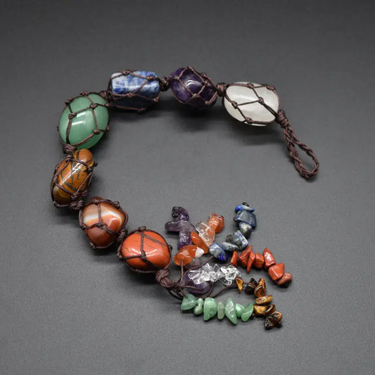 7 Chakra Car Pendant
